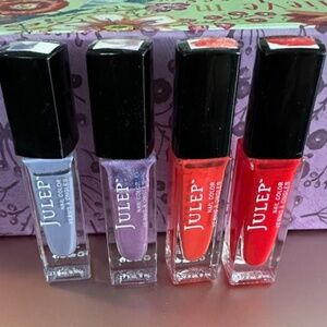 Julep nail polish bundle #1; excellent used condition